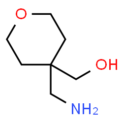ChemSpider 2D Image | 4-(Aminomethyl)tetrahydro-2H-pyran-4-methanol | C7H15NO2