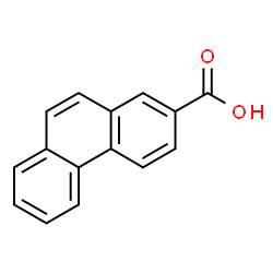ChemSpider 2D Image | 2-Phenanthrenecarboxylic acid | C15H10O2
