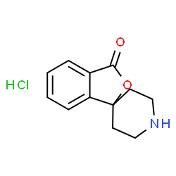 ChemSpider 2D Image | 3H-Spiro[isobenzofuran-1,4'-piperidin]-3-one hydrochloride | C12H14ClNO2