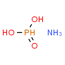 ChemSpider 2D Image | MONOAMMONIUM PHOSPHITE | H6NO3P