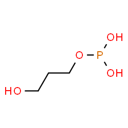 ChemSpider 2D Image | 3-Hydroxypropyl dihydrogen phosphite | C3H9O4P
