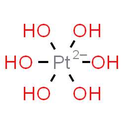 ChemSpider 2D Image | Hexahydroxyplatinate(2-) | H6O6Pt