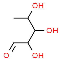 ChemSpider 2D Image | 5-Deoxypentose | C5H10O4