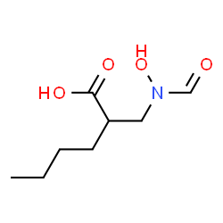 ChemSpider 2D Image | 2-{[Formyl(hydroxy)amino]methyl}hexanoic acid | C8H15NO4