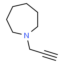 ChemSpider 2D Image | 1-(2-Propyn-1-yl)azepane | C9H15N