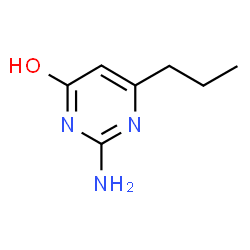 ChemSpider 2D Image | 2-Amino-6-propylpyrimidin-4-ol | C7H11N3O