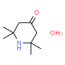 ChemSpider 2D Image | 2,2,6,6-Tetramethyl-4-piperidone hydrate | C9H19NO2