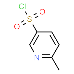 ChemSpider 2D Image | 6-Methyl-3-pyridinesulfonyl chloride | C6H6ClNO2S