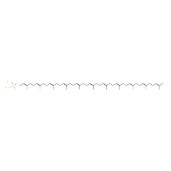 ChemSpider 2D Image | undecaprenyl phosphate | C55H91O4P