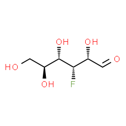 ChemSpider 2D Image | 3-Deoxy-3-fluoro-L-glucose | C6H11FO5