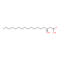 ChemSpider 2D Image | (3S)-3-Hydroxyheptadecanoic acid | C17H34O3