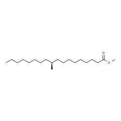 ChemSpider 2D Image | Methyl (10S)-10-methyloctadecanoate | C20H40O2