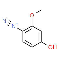 ChemSpider 2D Image | 4-Hydroxy-2-methoxybenzenediazonium | C7H7N2O2