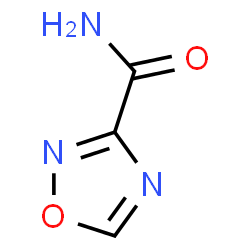ChemSpider 2D Image | 1,2,4-Oxadiazole-3-carboxamide | C3H3N3O2
