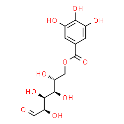 ChemSpider 2D Image | 6-O-Galloyl-glucose | C13H16O10