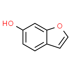 ChemSpider 2D Image | 1-Benzofuran-6-ol | C8H6O2