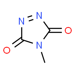 ChemSpider 2D Image | 4-METHYL-1,2,4-TRIAZOLINE-3,5-DIONE | C3H3N3O2