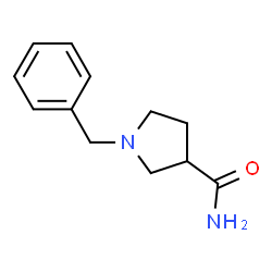 ChemSpider 2D Image | 1-Benzylpyrrolidin-3-carboxamid | C12H16N2O