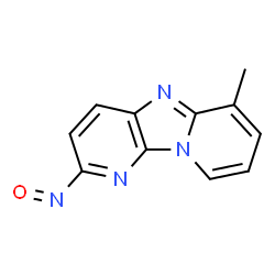 ChemSpider 2D Image | 6-Methyl-2-nitrosopyrido[3',2':4,5]imidazo[1,2-a]pyridine | C11H8N4O