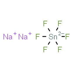 ChemSpider 2D Image | Disodium hexafluorostannate(2-) | F6Na2Sn
