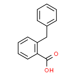 ChemSpider 2D Image | 2-Benzylbenzoic acid | C14H12O2