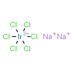 ChemSpider 2D Image | Disodium hexachloroiridate(2-) | Cl6IrNa2