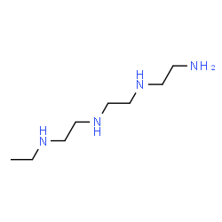 ChemSpider 2D Image | N-(2-Aminoethyl)-N'-[2-(ethylamino)ethyl]-1,2-ethanediamine | C8H22N4