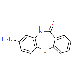 ChemSpider 2D Image | 8-Aminodibenzo[b,f][1,4]thiazepin-11(10H)-one | C13H10N2OS