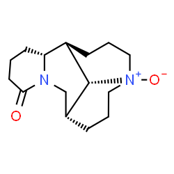 ChemSpider 2D Image | (7aR,13aR,13bR,13cR)Dodecahydro-1H,5H,10H-dipyrido[2,1-f:3',2',1'-ij][1,6]naphthyridin-10-one 4-oxide | C15H24N2O2