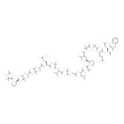 ChemSpider 2D Image | N-Acetyl-2-methylalanyl-D-prolyl-2-methylalanyl-L-alanyl-2-methylalanyl-L-alanyl-L-glutaminyl-2-methylalanyl-L-valyl-2-methylalanylglycyl-L-leucyl-2-methylalanyl-D-prolyl-L-valyl-2-methylalanyl-2-meth
ylalanyl-L-alpha-glutamyl-N~1~-[(2S)-1-hydroxy-3-phenyl-2-propanyl]-L-glutamamide | C92H150N22O25