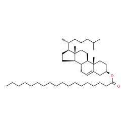ChemSpider 2D Image | (3alpha,8alpha,9beta,10alpha,13alpha,14beta,17alpha)-Cholest-5-en-3-yl stearate | C45H80O2