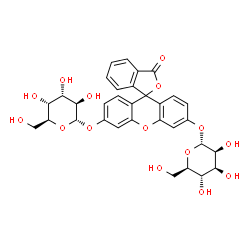 ChemSpider 2D Image | 6'-(alpha-D-Mannopyranosyloxy)-3-oxo-3H-spiro[2-benzofuran-1,9'-xanthen]-3'-yl alpha-L-altropyranoside | C32H32O15