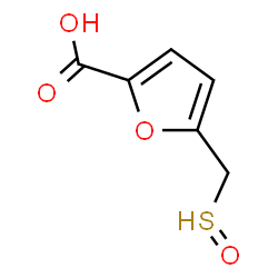 ChemSpider 2D Image | 5-[(oxo-$l^{3}-sulfanyl)methyl]furan-2-carboxylic acid | C6H5O4S