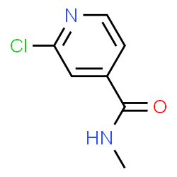 ChemSpider 2D Image | 2-Chloro-N-methylisonicotinamide | C7H7ClN2O