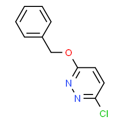 ChemSpider 2D Image | 3-(Benzyloxy)-6-chloropyridazine | C11H9ClN2O