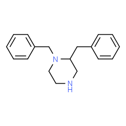 ChemSpider 2D Image | 1,2-Dibenzylpiperazine | C18H22N2