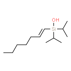 ChemSpider 2D Image | (E)-HEPTENYLDIISOPROPYLSILANOL | C13H28OSi