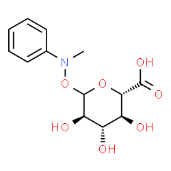 ChemSpider 2D Image | 1-O-[Methyl(phenyl)amino]-D-glucopyranuronic acid | C13H17NO7