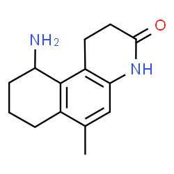 ChemSpider 2D Image | 10-Amino-6-methyl-1,4,7,8,9,10-hexahydrobenzo[f]quinolin-3(2H)-one | C14H18N2O