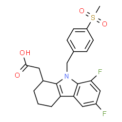 ChemSpider 2D Image | L-670,596 | C22H21F2NO4S