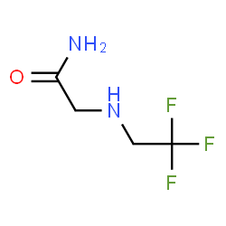ChemSpider 2D Image | N~2~-(2,2,2-Trifluoroethyl)glycinamide | C4H7F3N2O