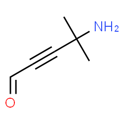 ChemSpider 2D Image | 4-Amino-4-methyl-2-pentynal | C6H9NO