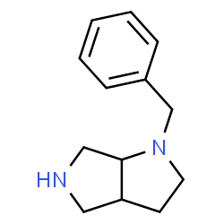 ChemSpider 2D Image | 1-Benzyloctahydropyrrolo[3,4-b]pyrrole | C13H18N2