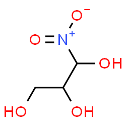 ChemSpider 2D Image | 1-Mononitroglycerin | C3H7NO5