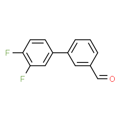 ChemSpider 2D Image | 3',4'-Difluoro-3-biphenylcarbaldehyde | C13H8F2O