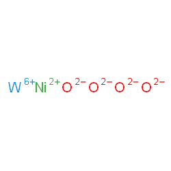 ChemSpider 2D Image | nickelous;oxygen(2-);tungsten(6+) | NiO4W