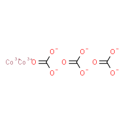 ChemSpider 2D Image | Cobalt(3+) carbonate (2:3) | C3Co2O9