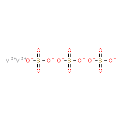 ChemSpider 2D Image | vanadium(+2) cation trisulfate | O12S3V2
