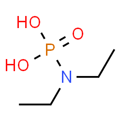 ChemSpider 2D Image | Diethylphosphoramidic acid | C4H12NO3P