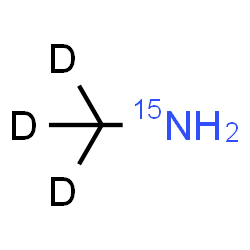 ChemSpider 2D Image | (~2~H_3_)Methan(~15~N)amine | CH2D315N
